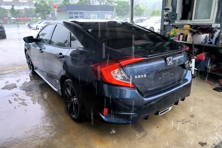 Used Honda Civic 2019 220TURBO CVT Dynamic Edition China VI Emission Standard Rear Left 45 Deg
