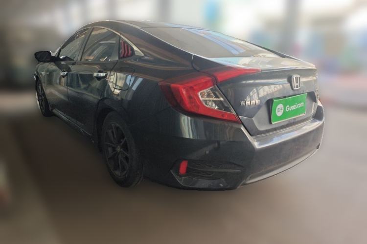 Used Honda Civic 2019 180TURBO CVT Shangdong Edition China VI Rear Left 45 Deg