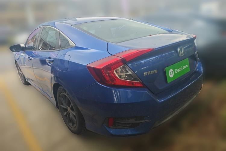 Used Honda Civic 2019 220TURBO CVT Dynamic Edition China VI Rear Left 45 Deg