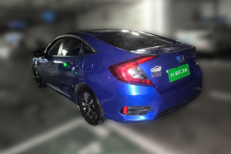 Used Honda Civic 2019 220TURBO CVT Dynamic Edition China VI Rear Left 45 Deg