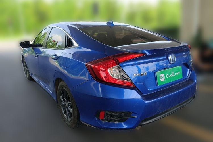 Used Honda Civic 2019 220TURBO CVT Dynamic Edition China VI Rear Left 45 Deg