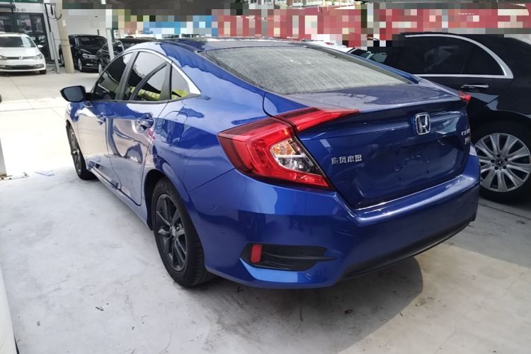 Used Honda Civic 2019 220TURBO CVT Dynamic Edition China VI Rear Left 45 Deg
