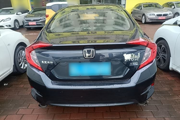 Used Honda Civic 2019 220TURBO CVT Dynamic Edition China VI Rear