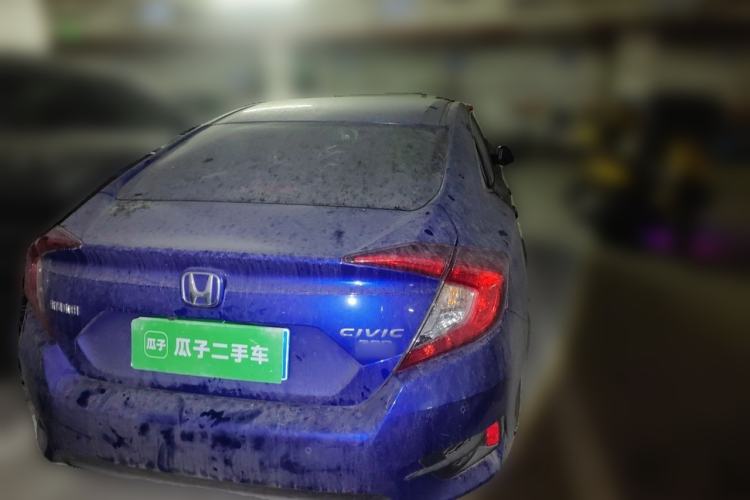 Used Honda Civic 2019 220TURBO CVT Dynamic Edition China VI Rear
