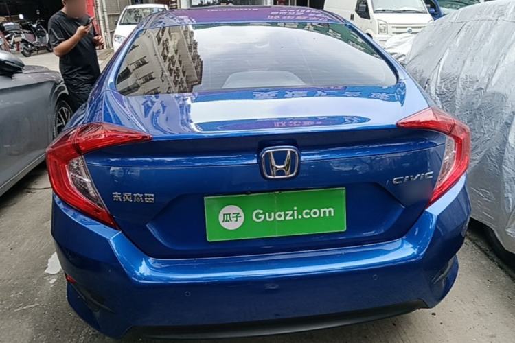 Used Honda Civic 2019 220TURBO CVT Dynamic Edition China VI Rear