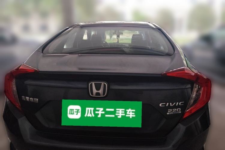 Used Honda Civic 2019 220TURBO CVT Dynamic Edition China VI Rear