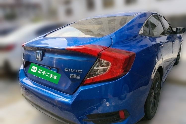 Used Honda Civic 2019 220TURBO CVT Dynamic Edition China VI Rear