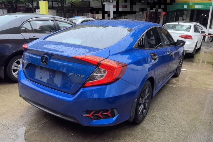 Used Honda Civic 2019 220TURBO CVT Dynamic Edition China VI Rear Right 45 Deg