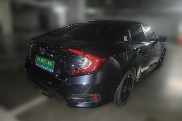 Used Honda Civic 2019 220TURBO CVT Dynamic Edition China VI Emission Standard Rear Right 45 Deg
