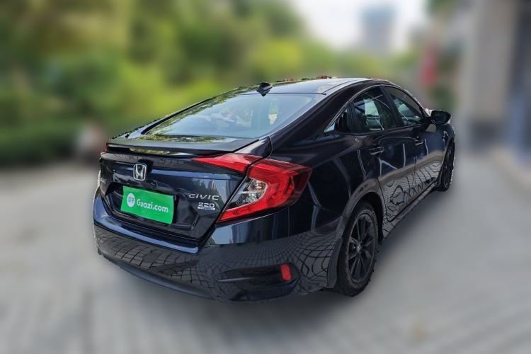Used Honda Civic 2019 220TURBO CVT Dynamic Edition China VI Rear Right 45 Deg