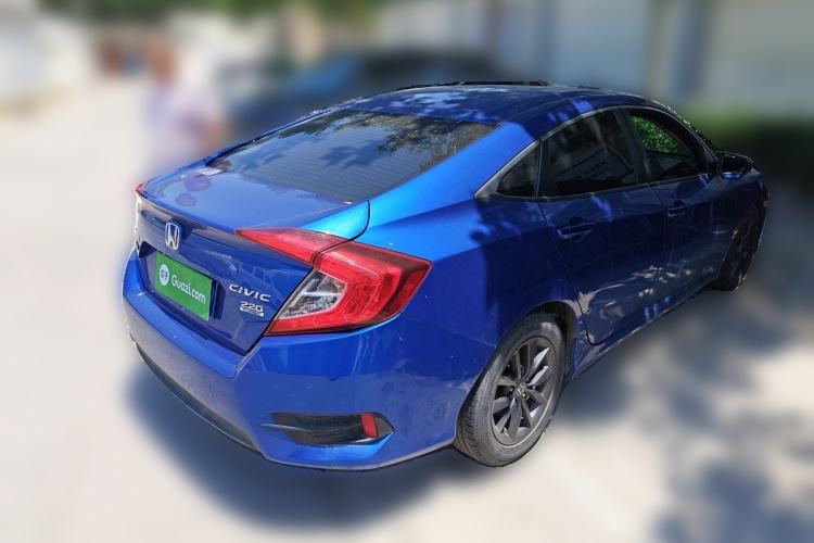Used Honda Civic 2019 220TURBO CVT Dynamic Edition China VI Rear Right 45 Deg