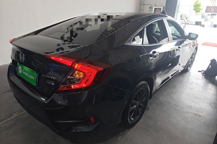 Used Honda Civic 2019 220TURBO CVT Dynamic Edition China VI Rear Right 45 Deg