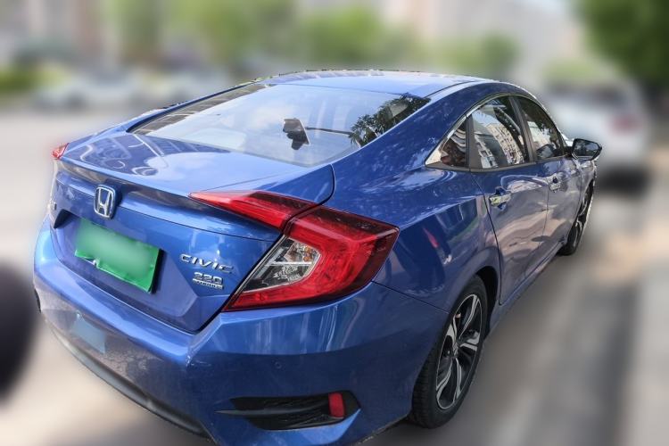 Used Honda Civic 2019 220TURBO CVT Power Edition China V Rear Right 45 Deg