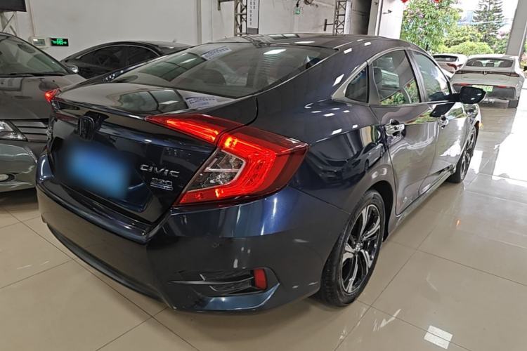 Used Honda Civic 2019 220TURBO CVT Power Edition China VI Emission Standard Rear Right 45 Deg