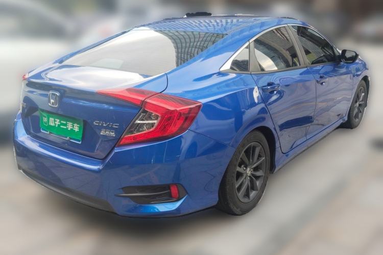 Used Honda Civic 2019 220TURBO CVT Dynamic Edition China VI Rear Right 45 Deg