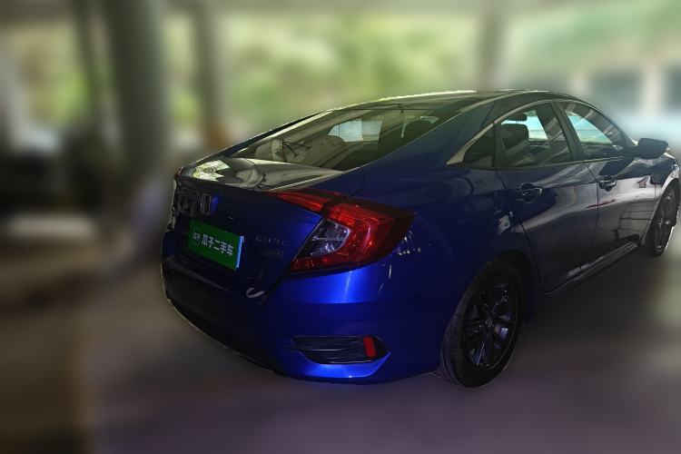 Used Honda Civic 2019 220TURBO CVT Dynamic Edition China VI Rear Right 45 Deg