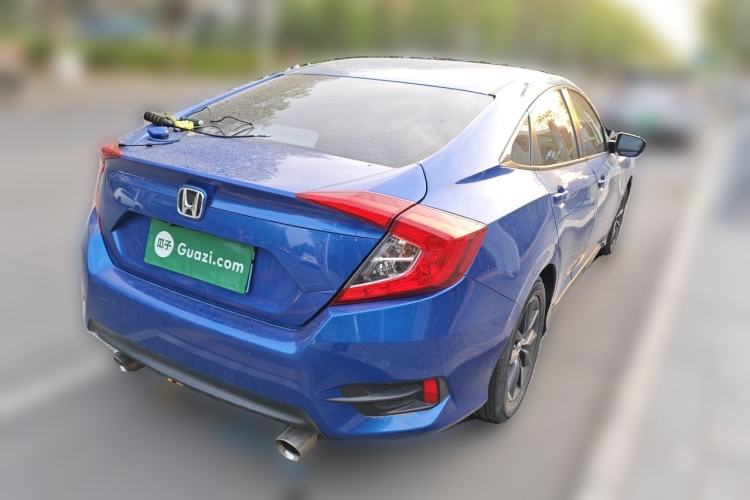 Used Honda Civic 2019 220TURBO CVT Dynamic Edition China VI Rear Right 45 Deg