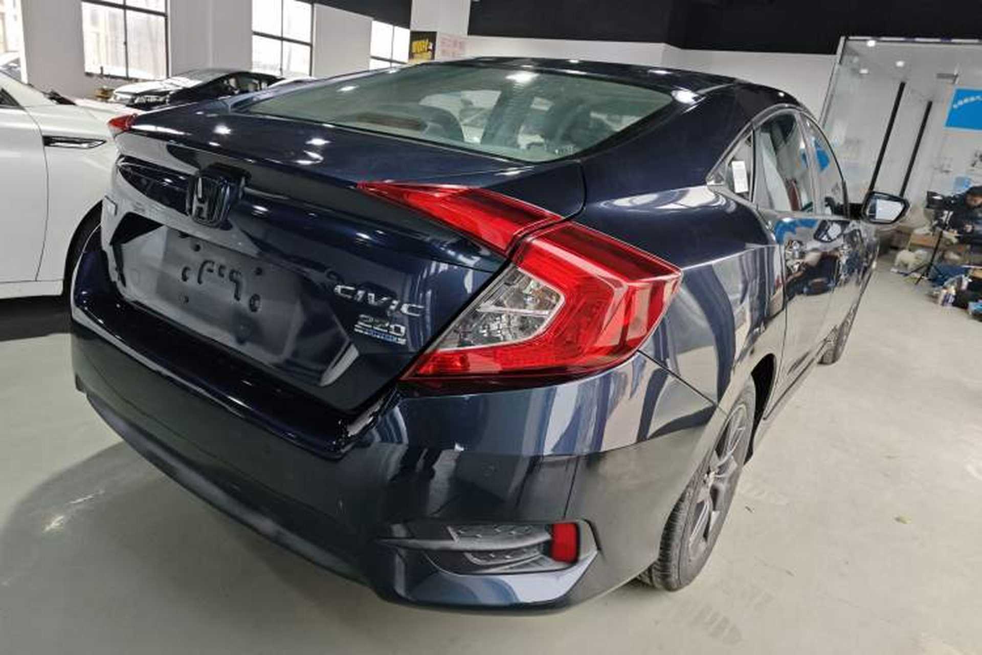 Used Honda Civic 2019 220TURBO CVT Dynamic Edition China VI Rear Right 45 Deg