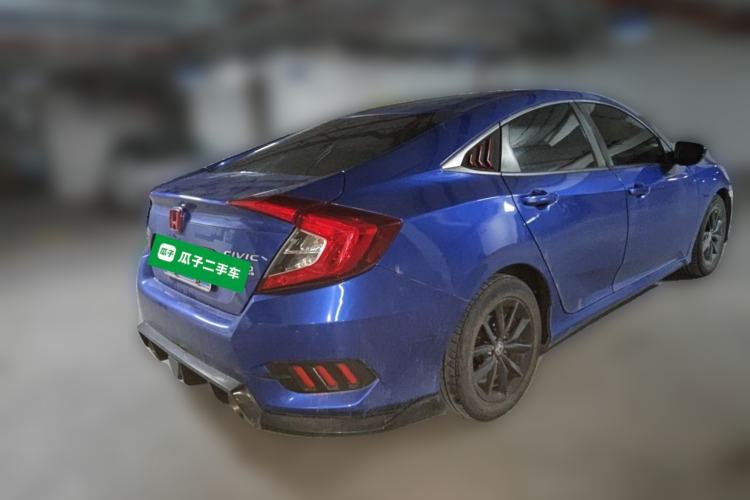 Used Honda Civic 2019 220TURBO CVT Dynamic Edition China VI Rear Right 45 Deg