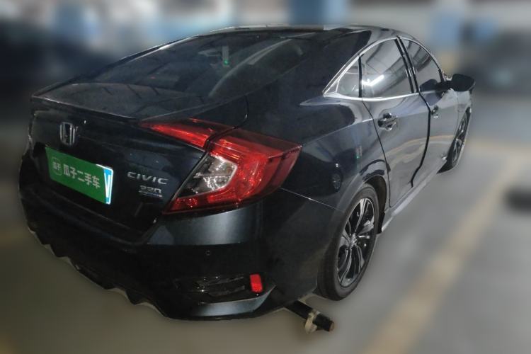 Used Honda Civic 2019 220TURBO CVT Ignition Edition China VI Emission Standard Rear Right 45 Deg
