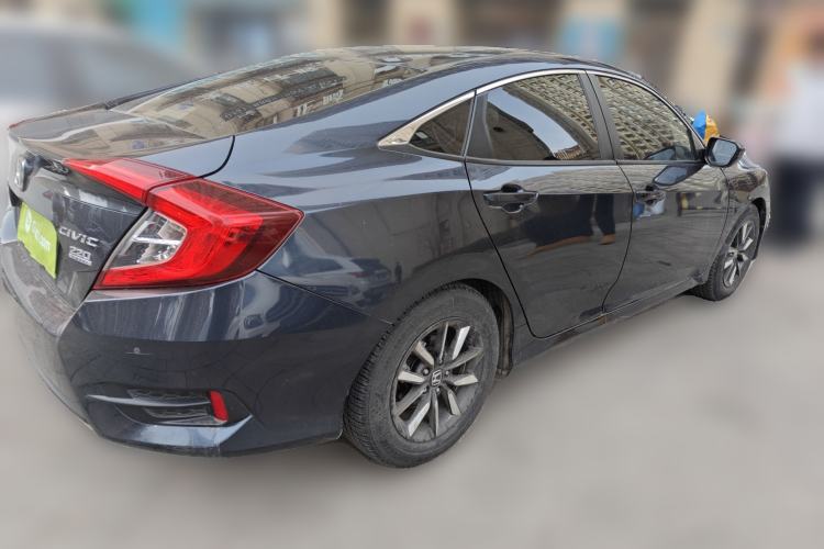 Used Honda Civic 2019 220TURBO CVT Dynamic Edition China VI Rear Right 45 Deg