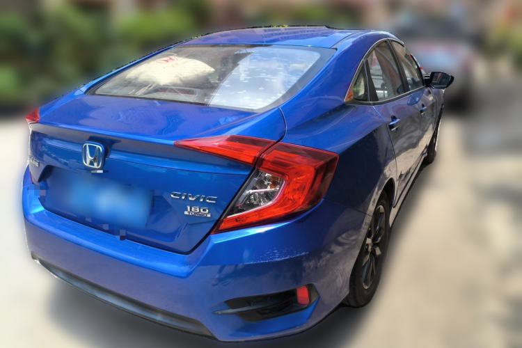 Used Honda Civic 2019 180TURBO CVT Shangdong Edition China VI Rear Right 45 Deg