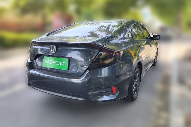 Used Honda Civic 2019 220TURBO CVT Dynamic Edition China VI Rear Right 45 Deg