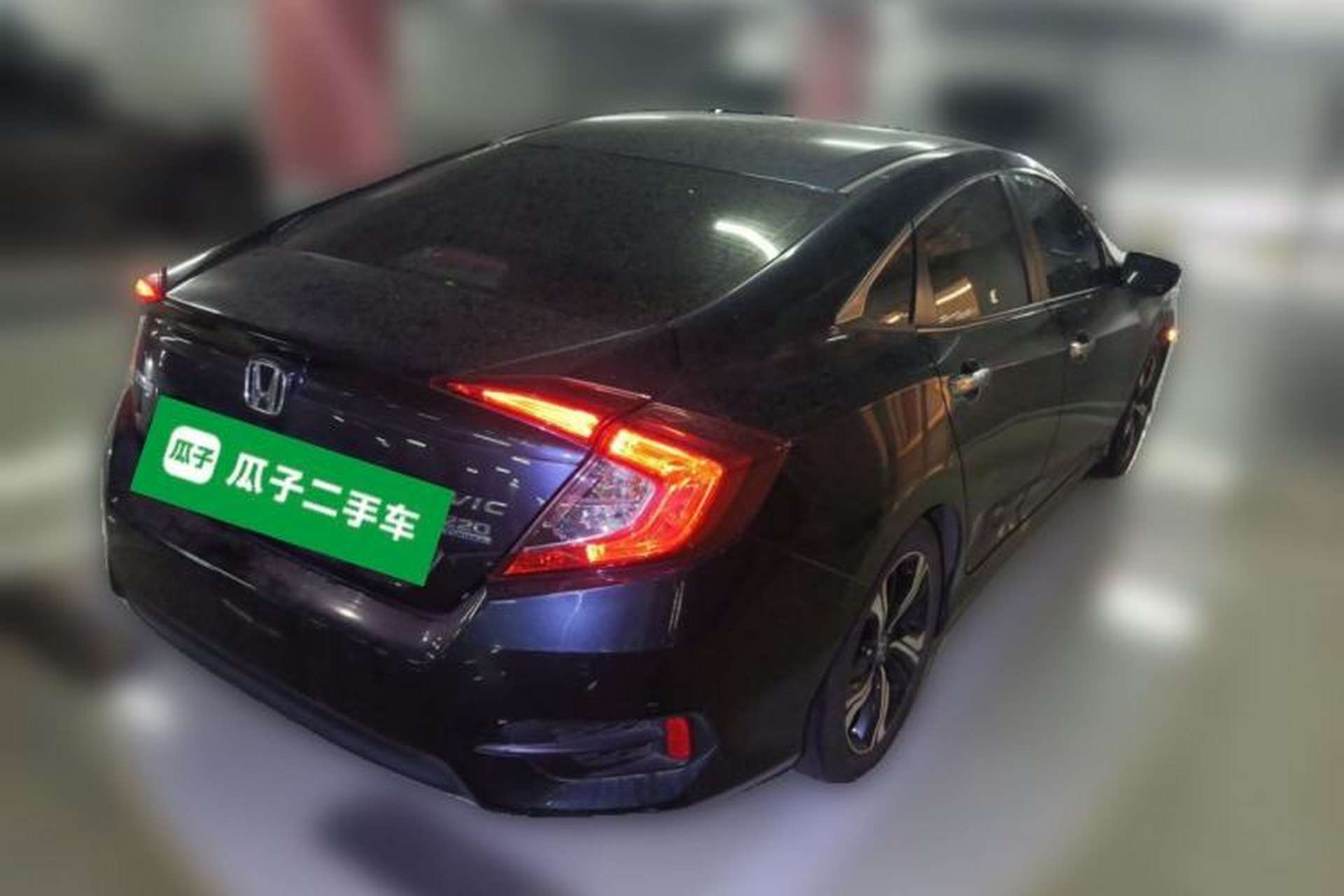 Used Honda Civic 2019 220TURBO CVT Power Edition China VI Emission Standard Rear Right 45 Deg