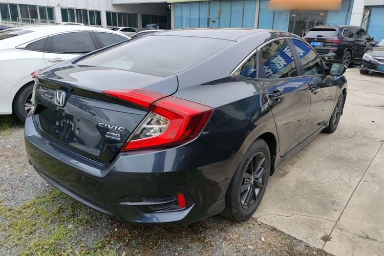 Used Honda Civic 2019 220TURBO CVT Dynamic Edition China VI Rear Right 45 Deg