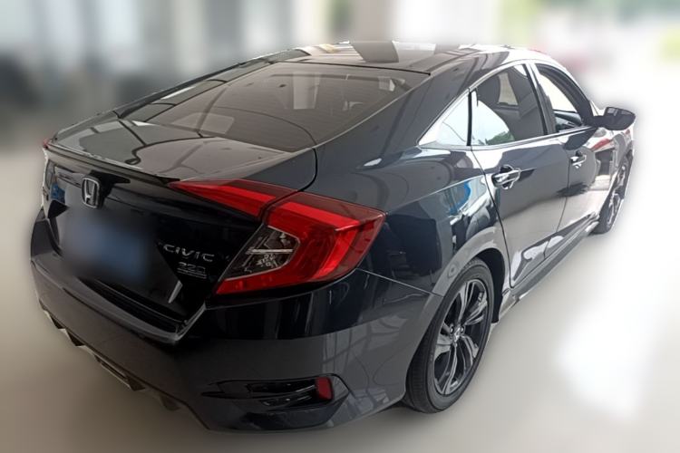 Used Honda Civic 2019 220TURBO CVT Ignition Edition China VI Emission Standard Rear Right 45 Deg