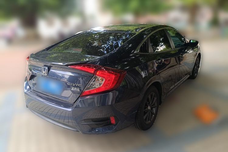 Used Honda Civic 2019 220TURBO CVT Dynamic Edition China V Rear Right 45 Deg