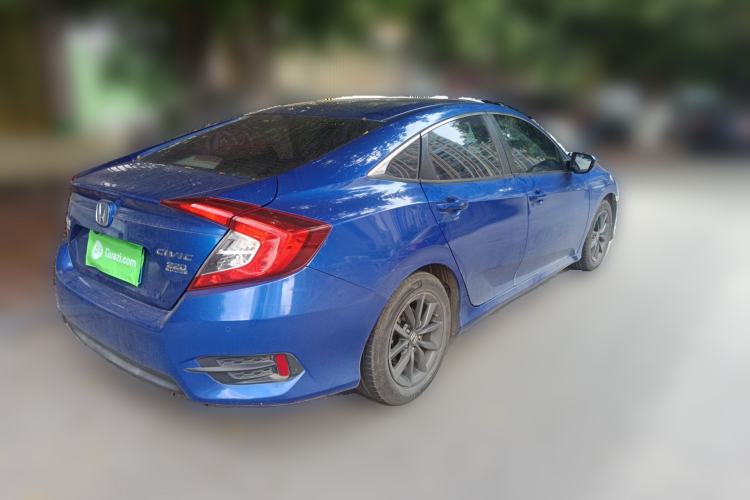 Used Honda Civic 2019 220TURBO CVT Dynamic Edition China VI Rear Right 45 Deg