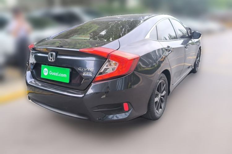 Used Honda Civic 2019 220TURBO CVT Dynamic Edition China VI Rear Right 45 Deg