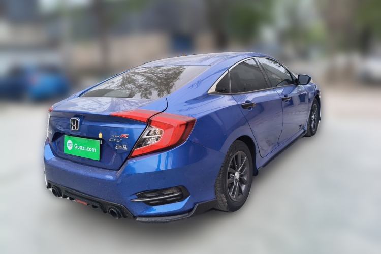 Used Honda Civic 2019 220TURBO CVT Dynamic Edition China VI Rear Right 45 Deg