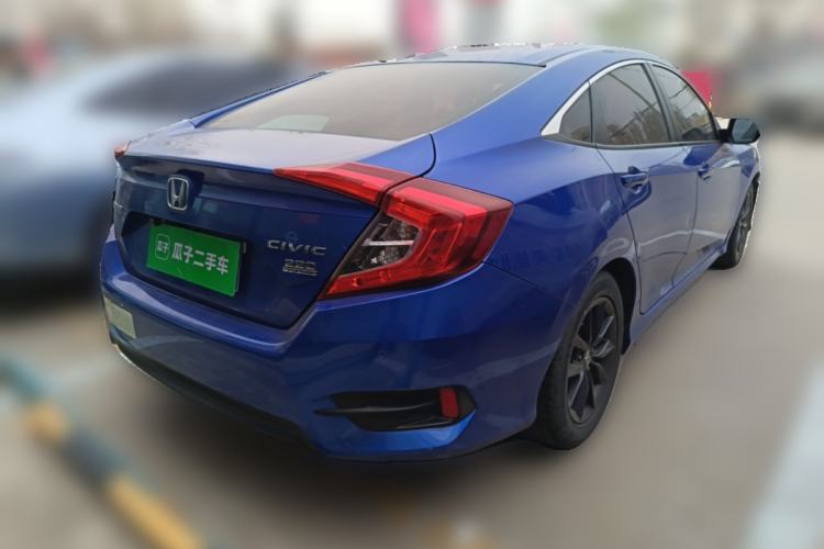 Used Honda Civic 2019 220TURBO CVT Dynamic Edition China VI Rear Right 45 Deg