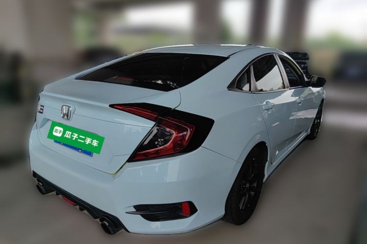 Used Honda Civic 2019 220TURBO CVT Dynamic Edition China V Rear Right 45 Deg