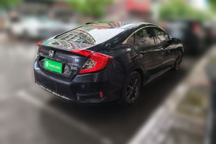 Used Honda Civic 2019 220TURBO CVT Dynamic Edition China VI Rear Right 45 Deg