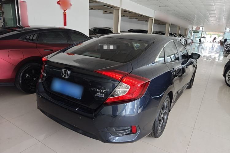 Used Honda Civic 2019 220TURBO CVT Dynamic Edition China VI Rear Right 45 Deg