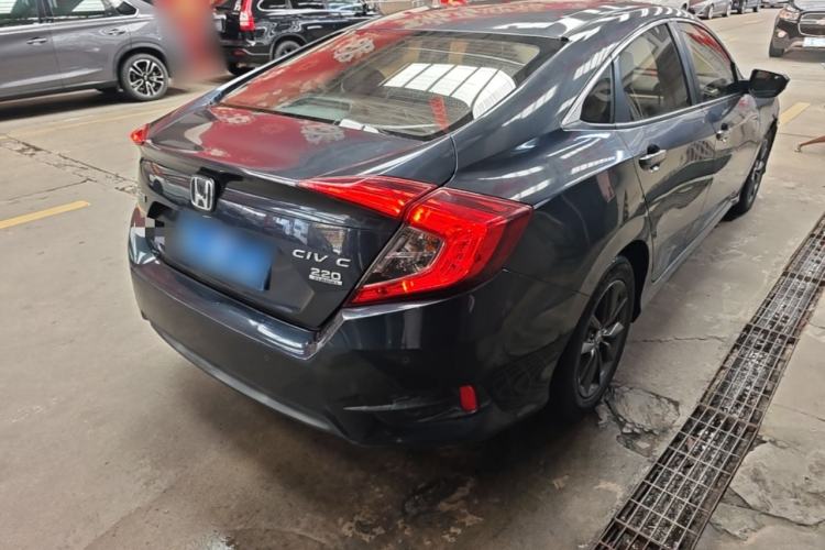 Used Honda Civic 2019 220TURBO CVT Dynamic Edition China VI Rear Right 45 Deg