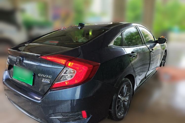 Used Honda Civic 2019 220TURBO CVT Dynamic Edition China VI Rear Right 45 Deg