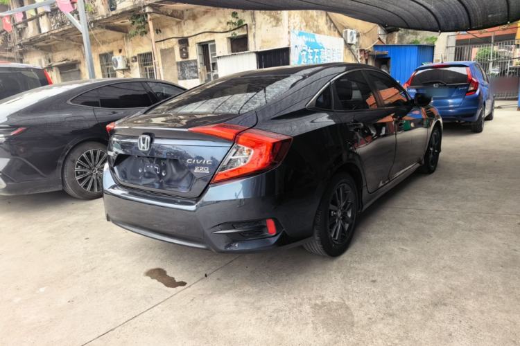Used Honda Civic 2019 220TURBO CVT Dynamic Edition China V Rear Right 45 Deg