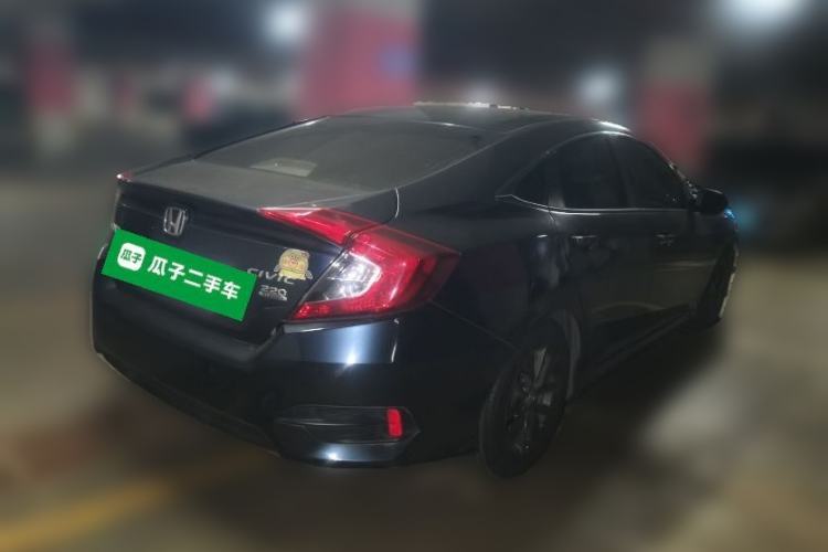 Used Honda Civic 2019 220TURBO CVT Dynamic Edition China VI Rear Right 45 Deg