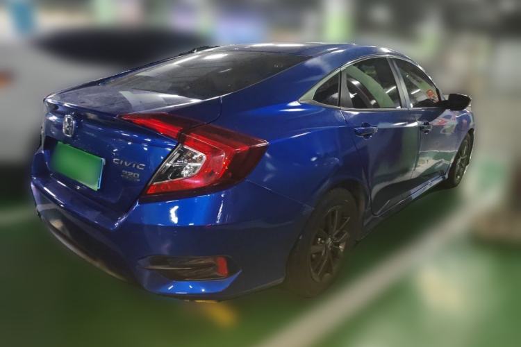 Used Honda Civic 2019 220TURBO CVT Dynamic Edition China VI Rear Right 45 Deg