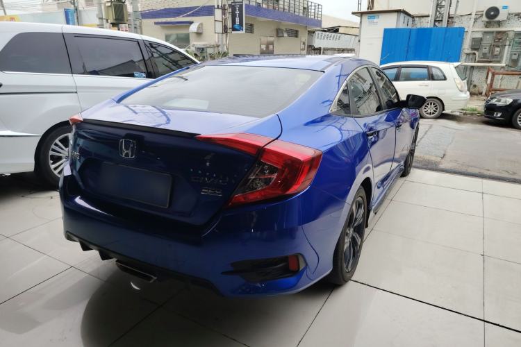Used Honda Civic 2019 220TURBO CVT Dynamic Edition China VI Emission Standard Rear Right 45 Deg