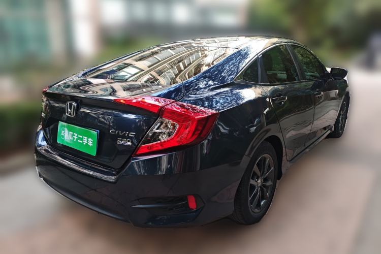 Used Honda Civic 2019 220TURBO CVT Dynamic Edition China VI Rear Right 45 Deg