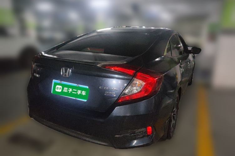 Used Honda Civic 2019 220TURBO CVT Dynamic Edition China V Rear Right 45 Deg