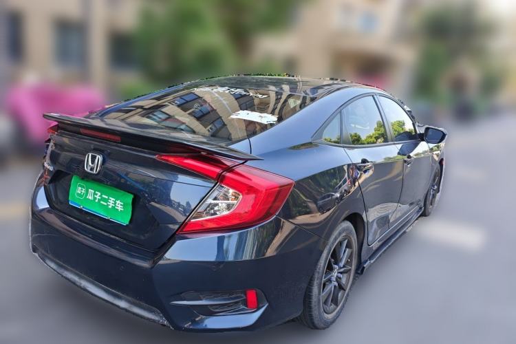 Used Honda Civic 2019 220TURBO CVT Dynamic Edition China VI Rear Right 45 Deg