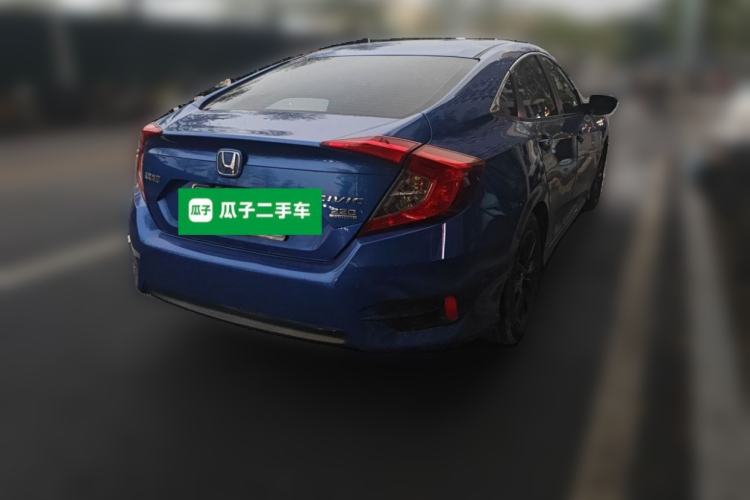 Used Honda Civic 2019 220TURBO CVT Dynamic Edition China VI Rear Right 45 Deg