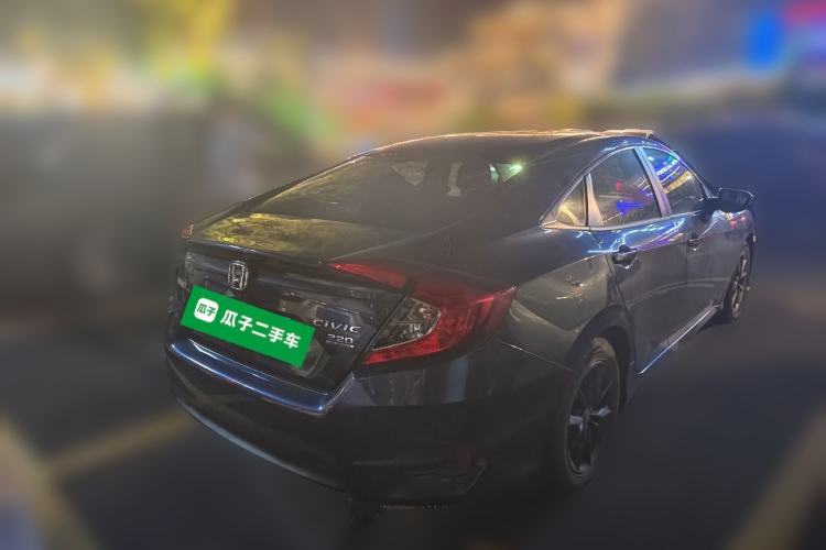Used Honda Civic 2019 220TURBO Manual Jinkong Edition China VI Rear Right 45 Deg