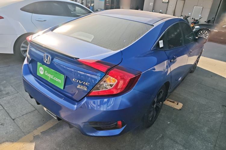 Used Honda Civic 2019 220TURBO CVT Dynamic Edition China VI Rear Right 45 Deg